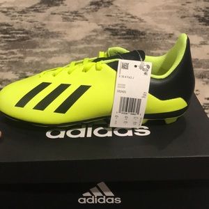 Boys Adidas X 18.4 FG